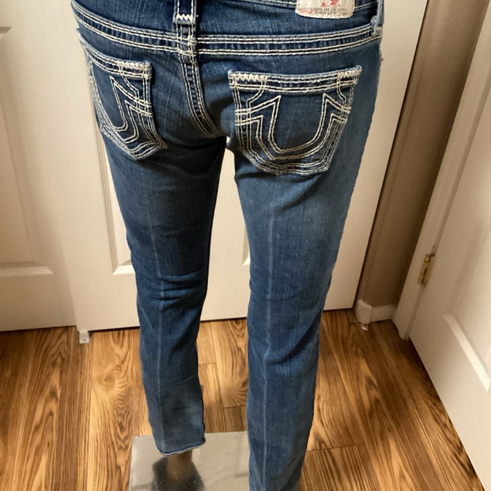 True Religion Blue Boot Cut Jeans with Classic Style